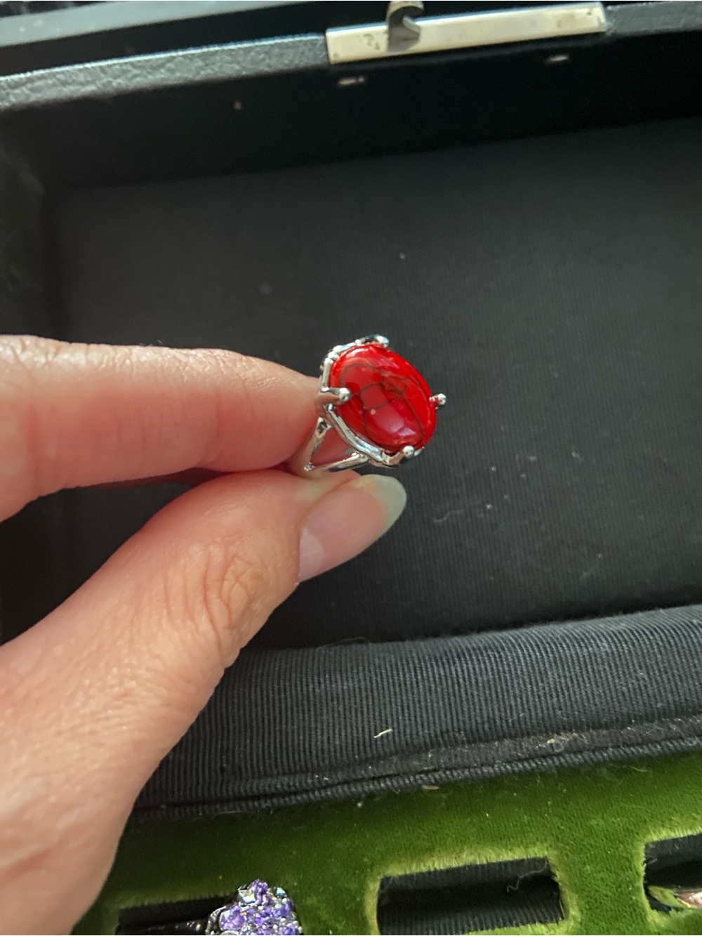 Gorgeous Red Stone Ring